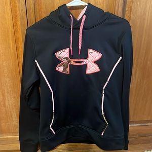 Black/Pink Camo Under Armour Sweatshirt